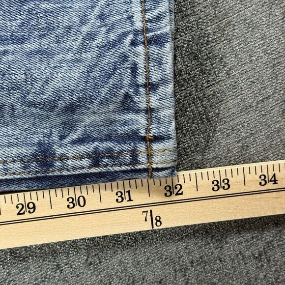 Rocawear Mens‎ Jeans Size 38x32 Distressed Blue Denim Light Wash Y2K - Picture 10 of 10